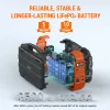 BROWEY C600 - Portable Power Station with Solar Panel