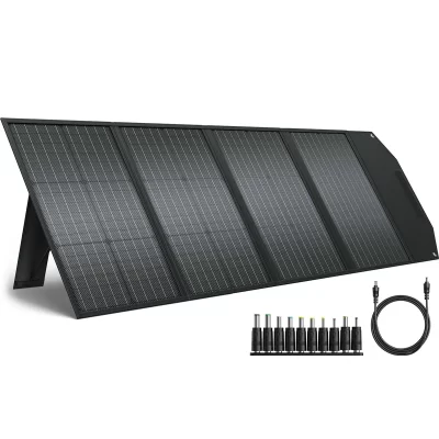BROWEY Foldable Solar Panel 120W, IP68 Waterproof Portable Solar Panel Kit